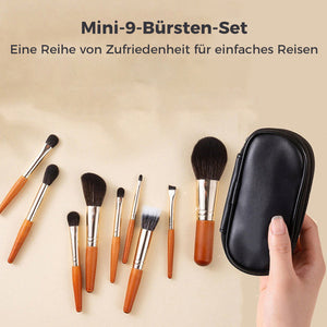 Mini 9-teiliges Make-up-Pinsel-Set