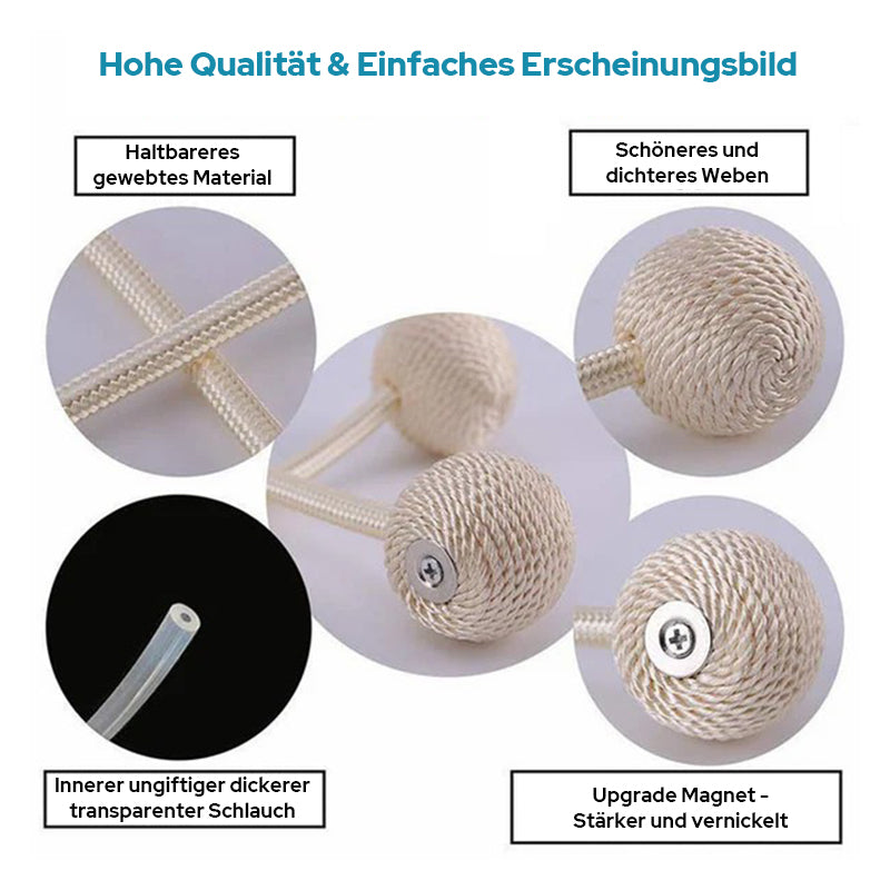 Magnetische Vorhangschnalle Vorhangriemen