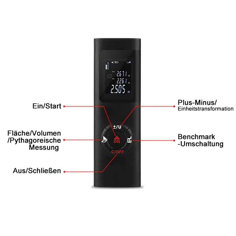 Mini-Laser-Entfernungsmesser