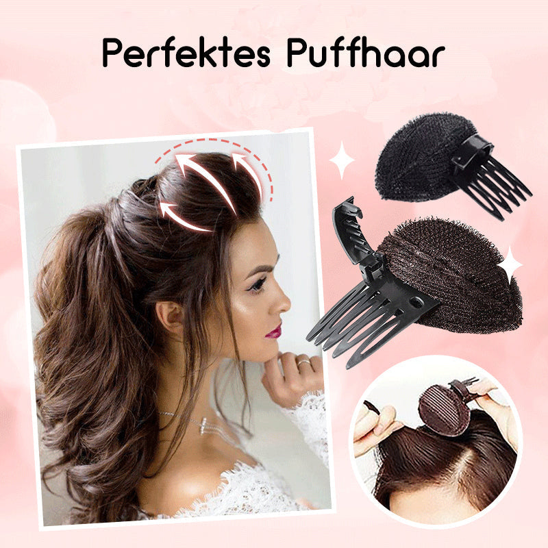 Perfekter Puff Haarkopf