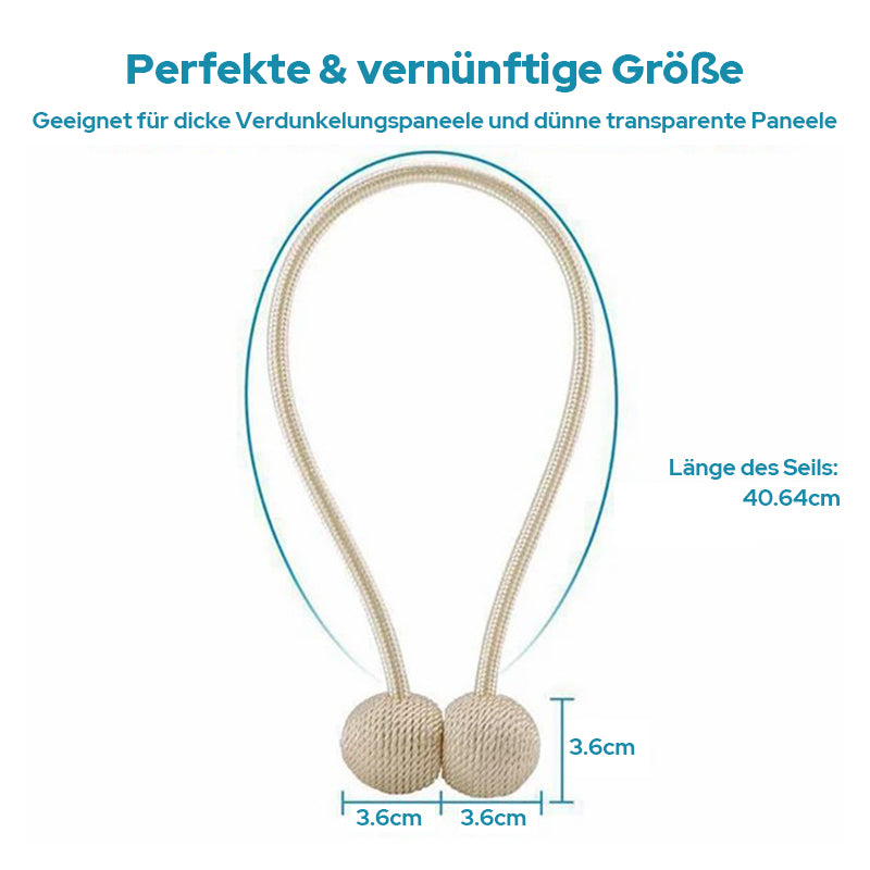 Magnetische Vorhangschnalle Vorhangriemen